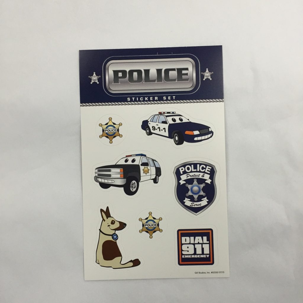 Police Sticker Book | LAPARA
