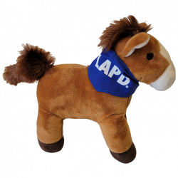 LAPD Plush 7in Horse