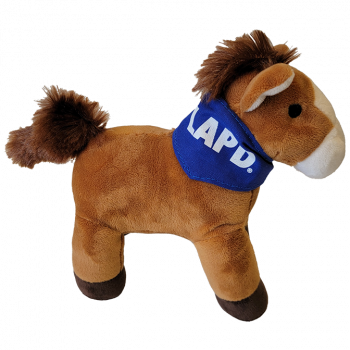 LAPD Plush 7in Horse